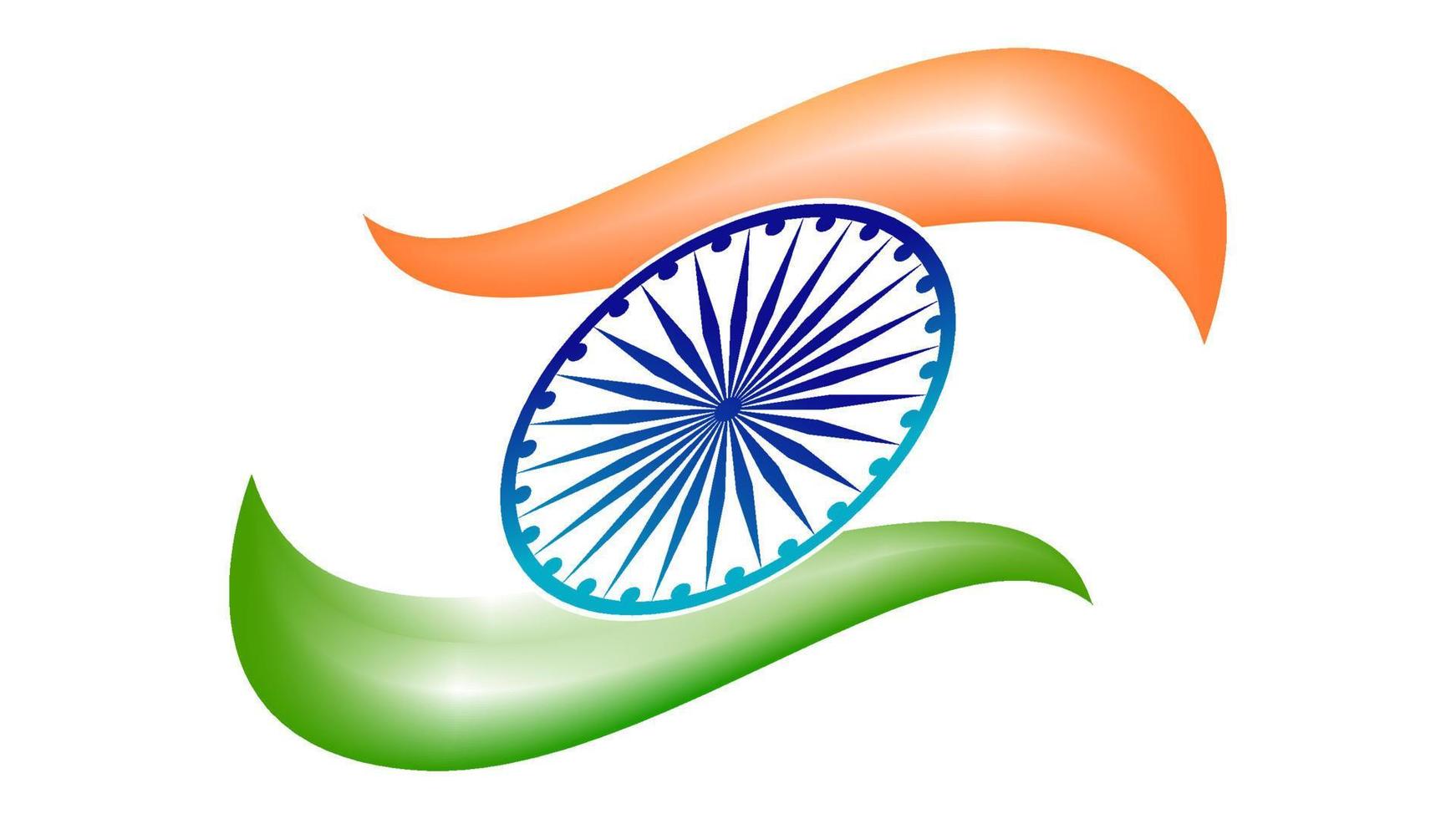 15 de agosto día de la independencia india ilustración vectorial vector