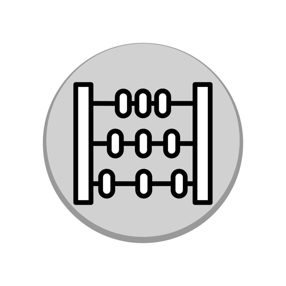 abacus icon template vector