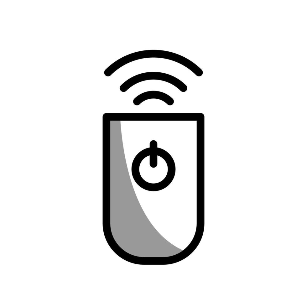 Illustration Vector graphic of remote control icon