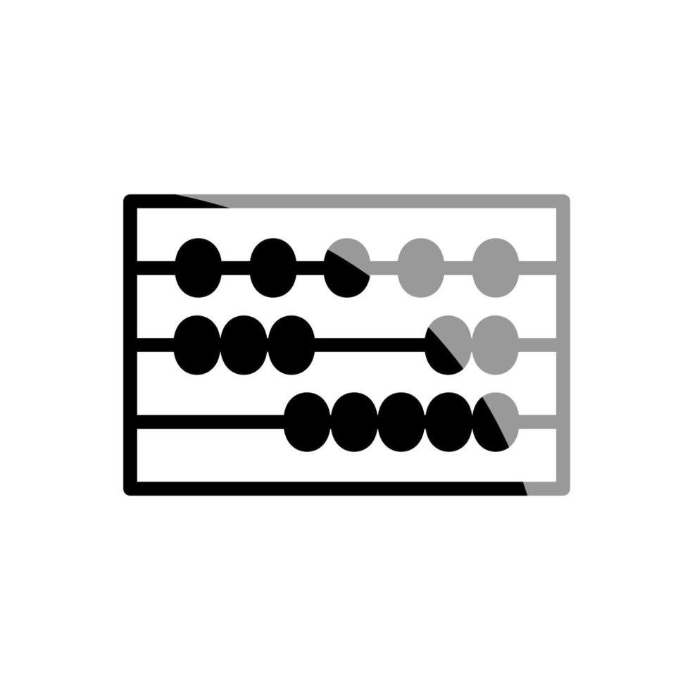 abacus icon template vector