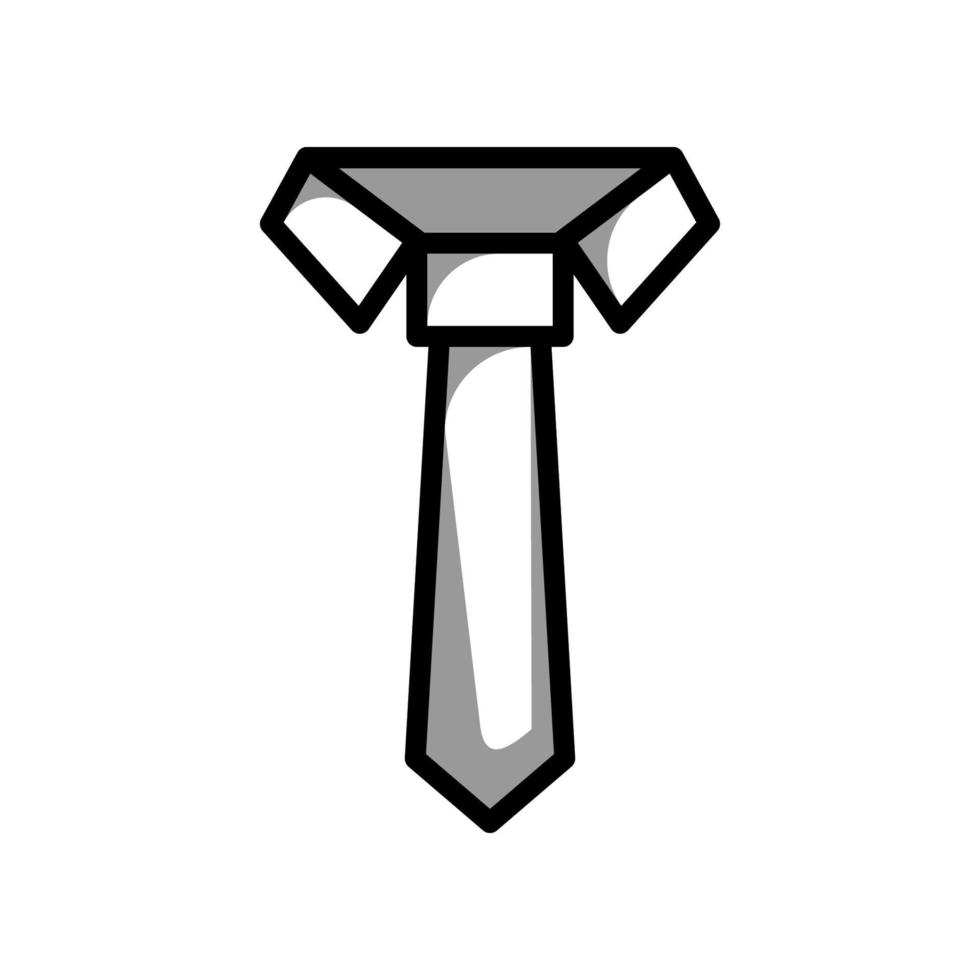 plantilla de icono de corbata vector