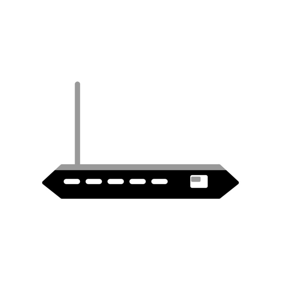 Illustration Vector graphic of router icon