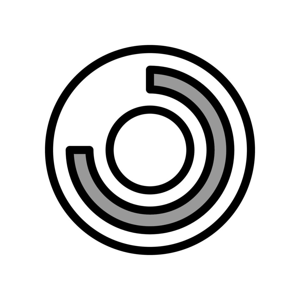 Illustration Vector graphic of disk icon
