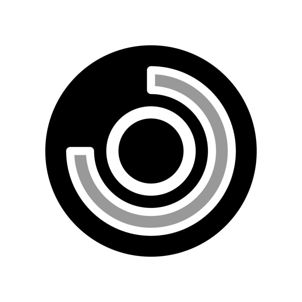 Illustration Vector graphic of disk icon