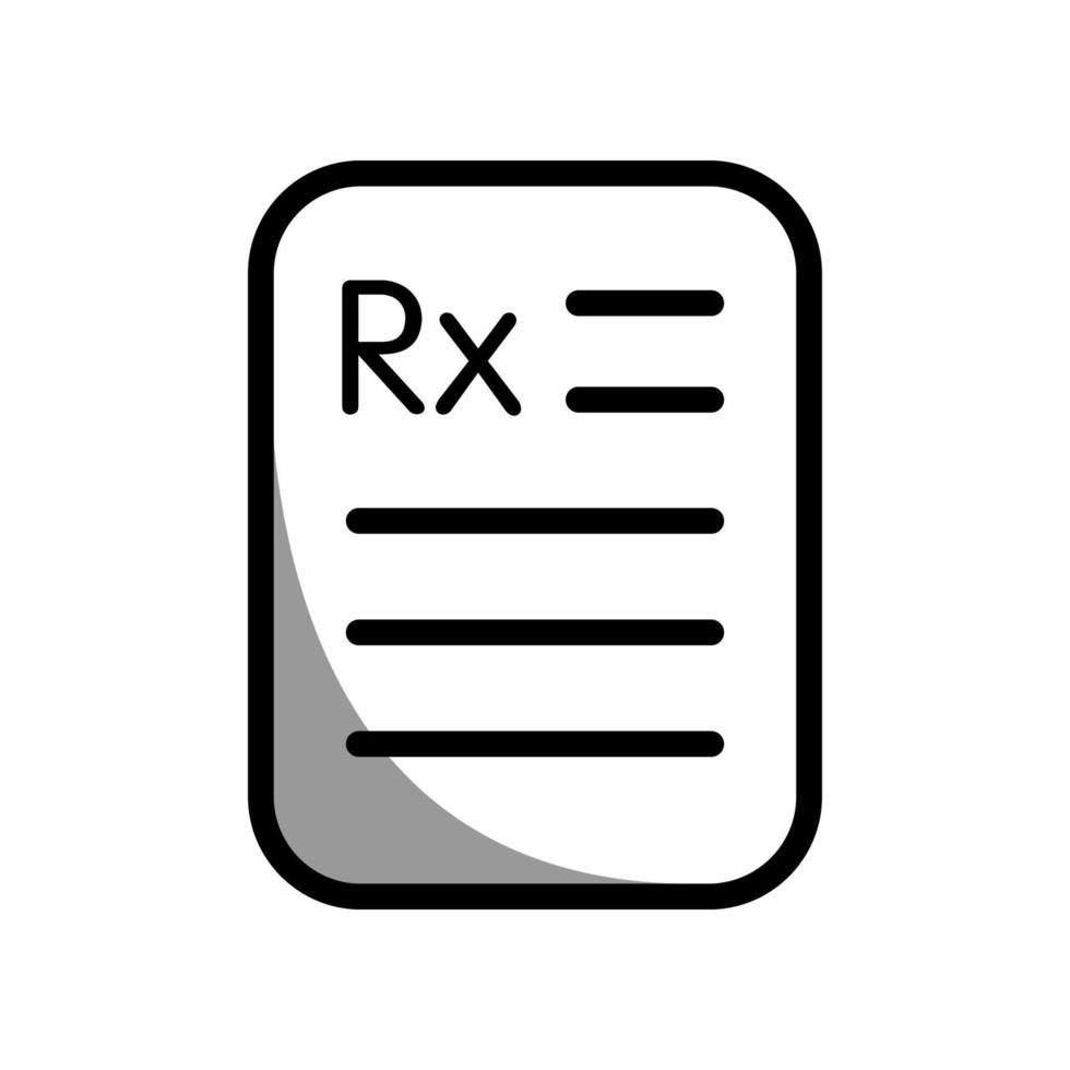 Illustration Vector graphic of Rx icon