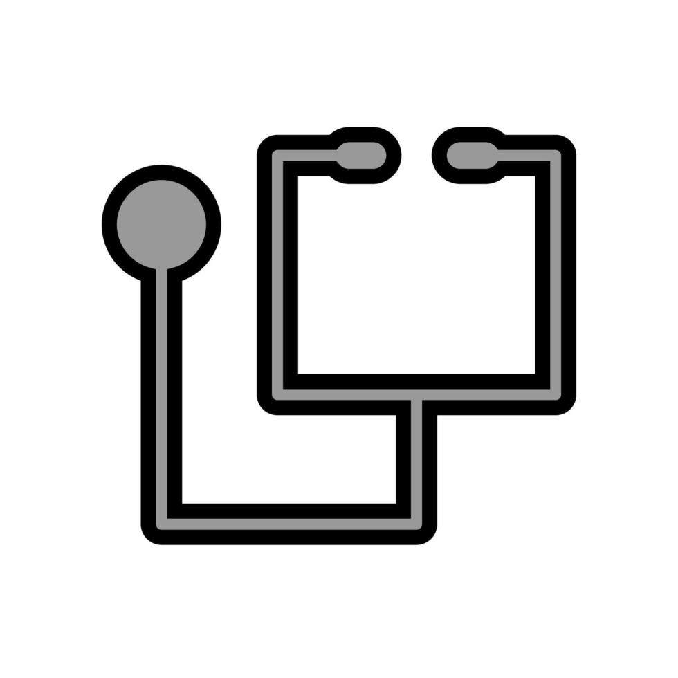 Illustration Vector graphic of stethoscope icon