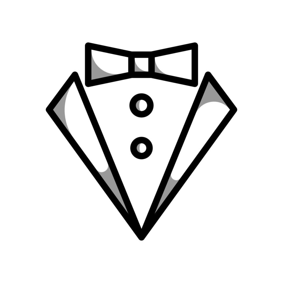 plantilla de icono de corbata vector