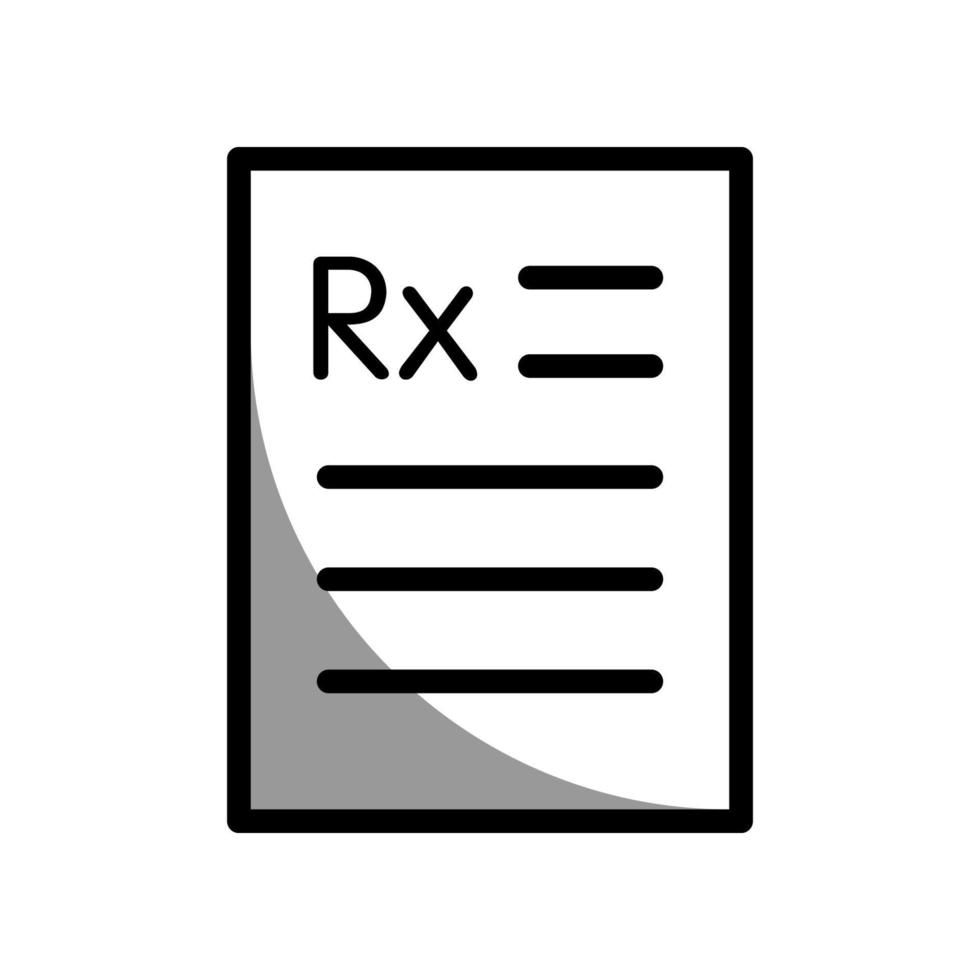 Illustration Vector graphic of Rx icon