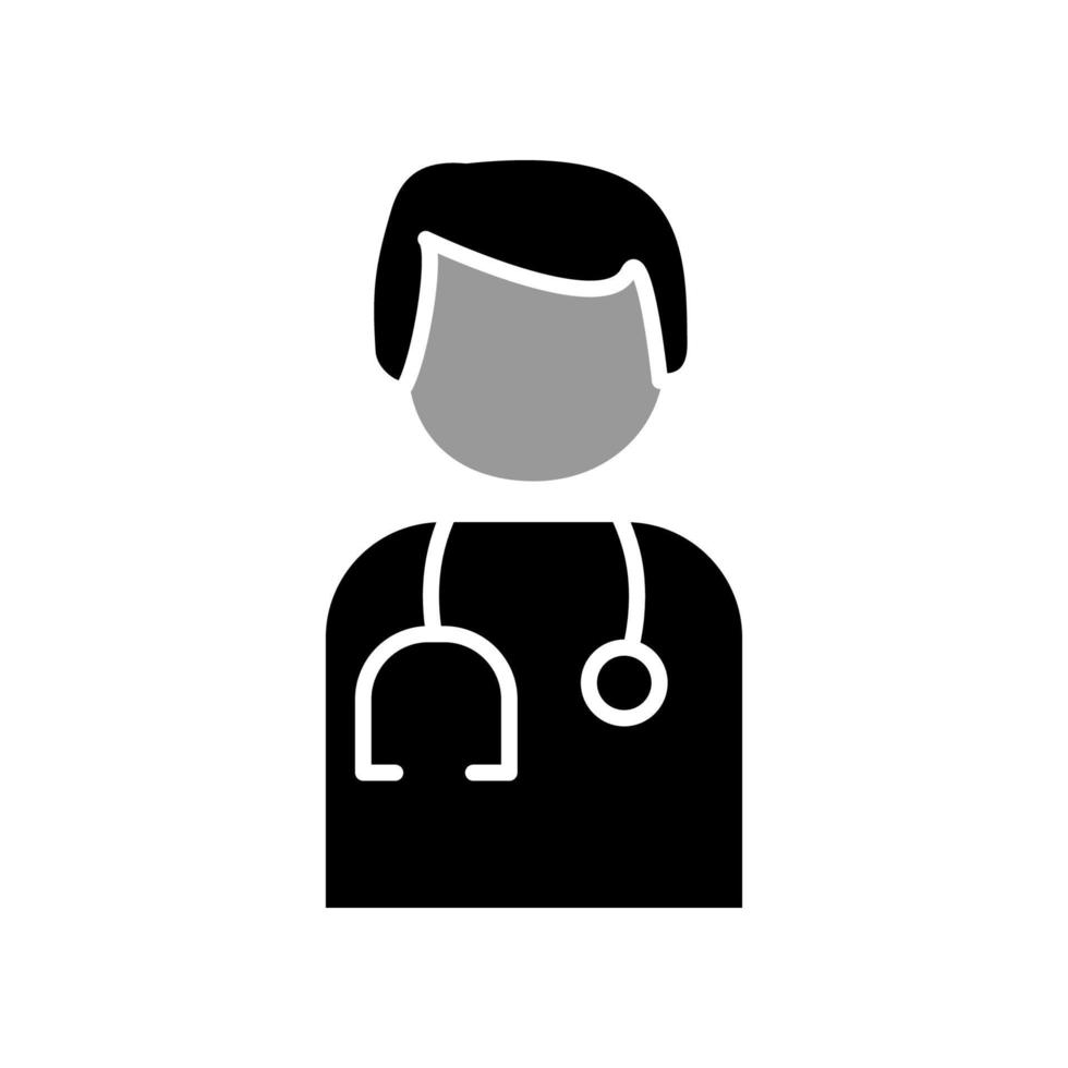 Doctor icon template vector