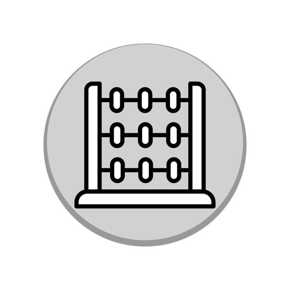 abacus icon template vector