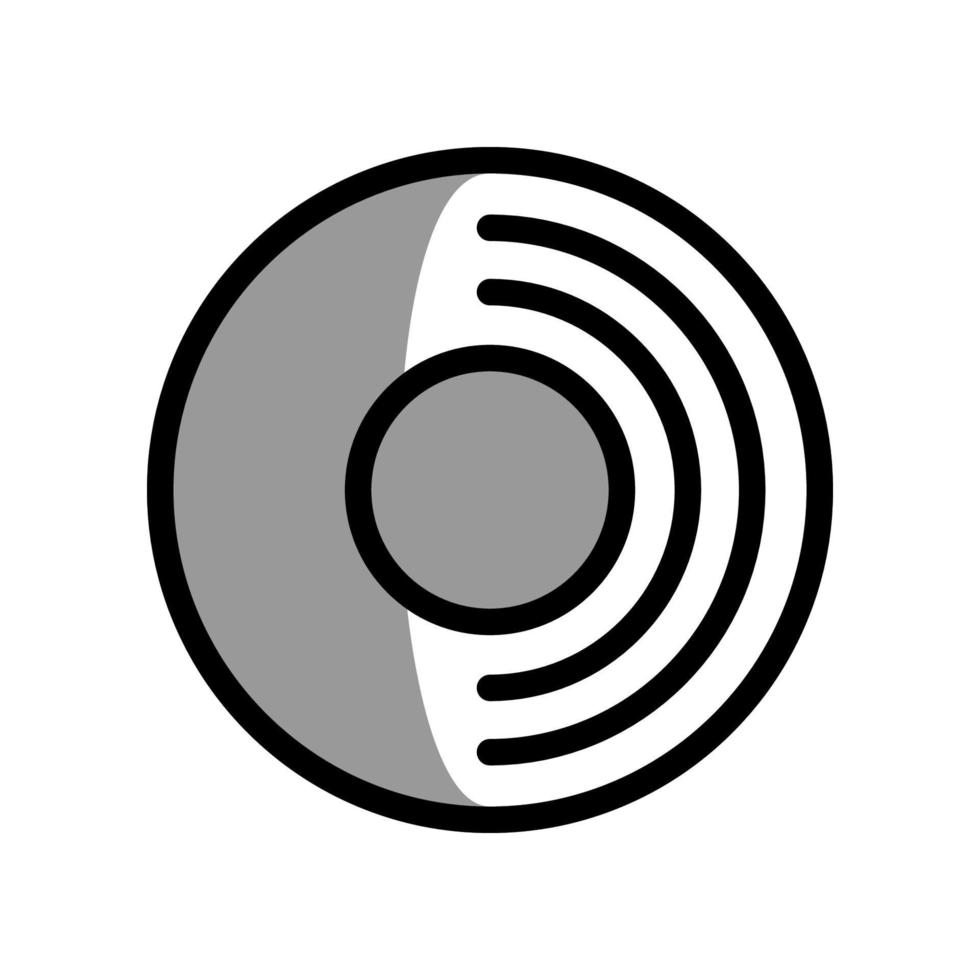 Illustration Vector graphic of disk icon