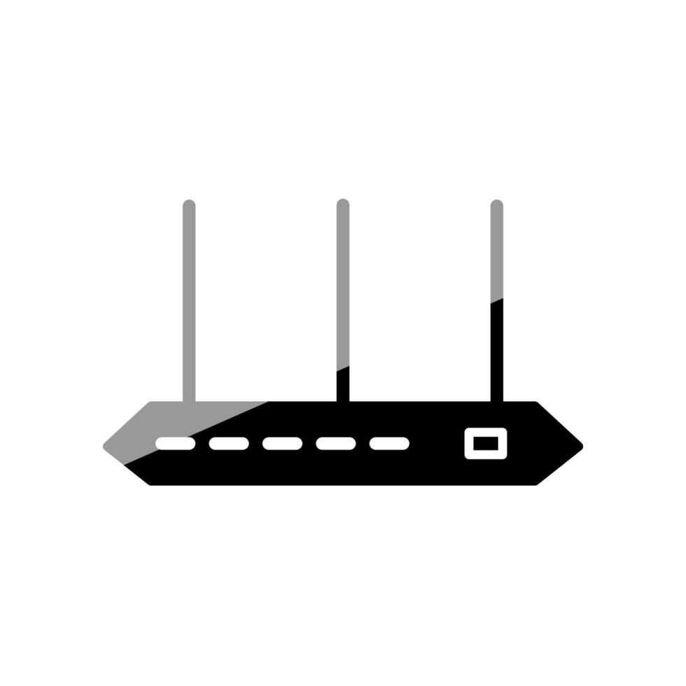 Illustration Vector graphic of router icon