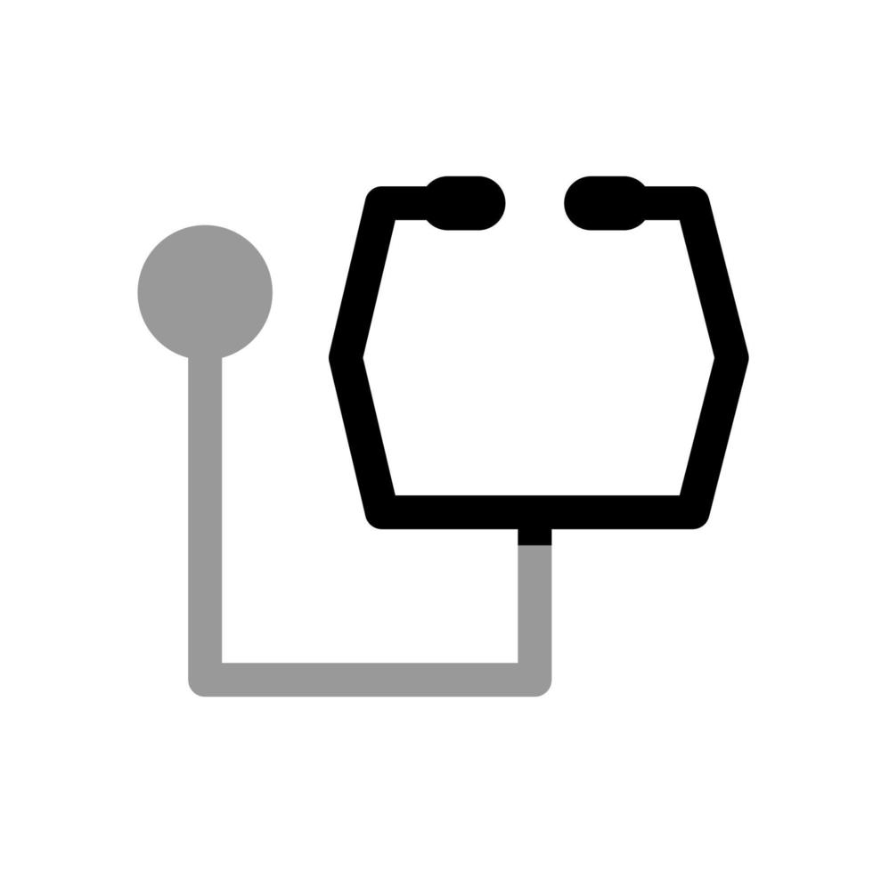 Illustration Vector graphic of stethoscope icon