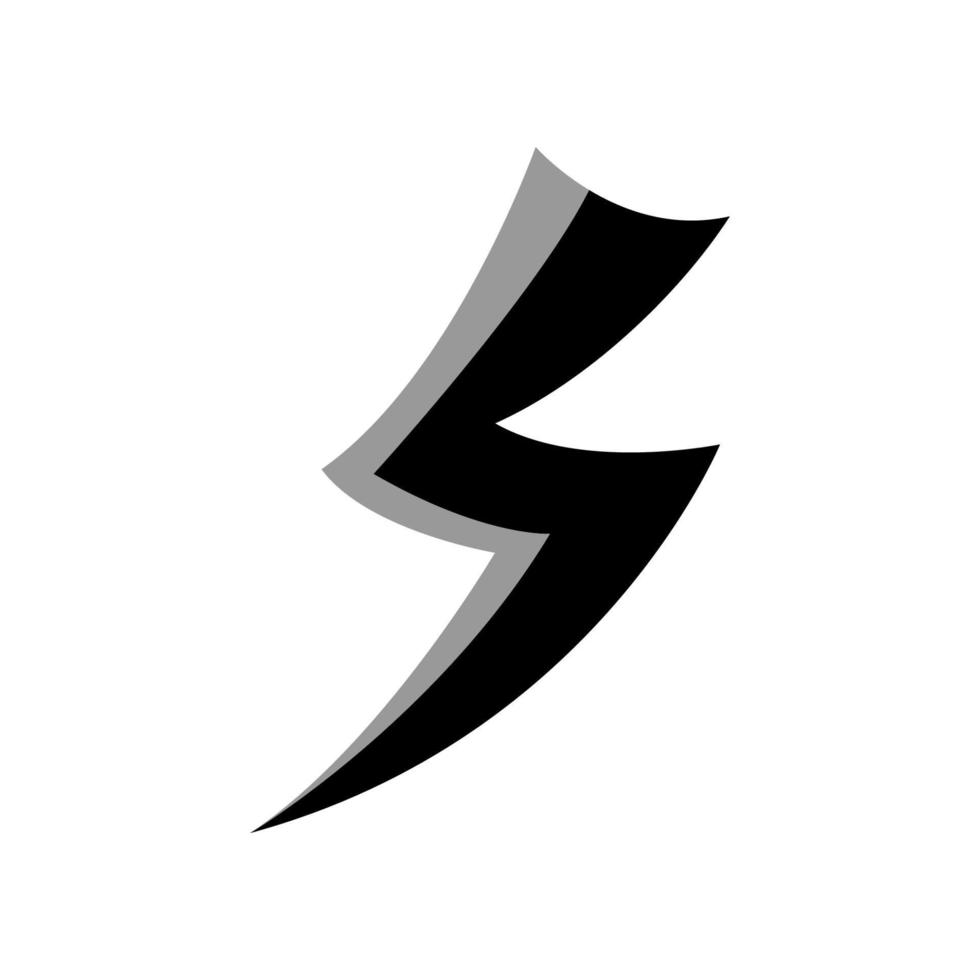 Illustration Vector graphic of lightning icon