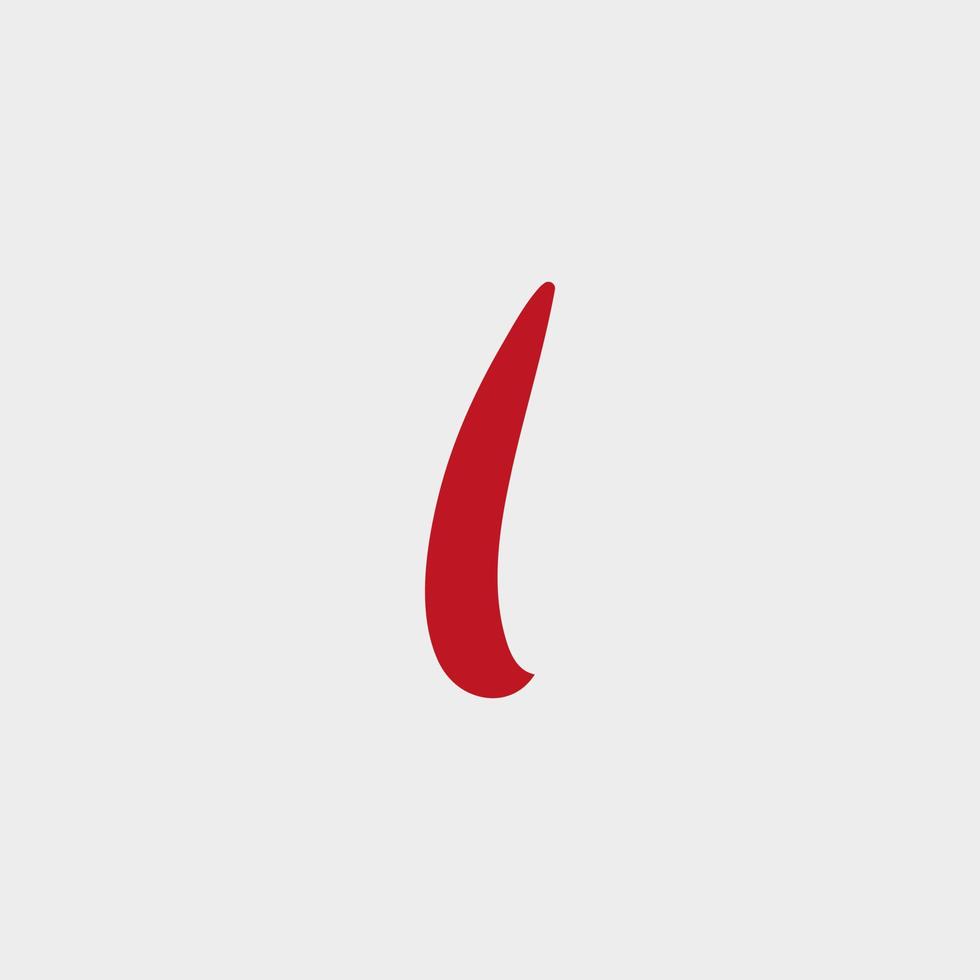 letter I logo design free vector file,