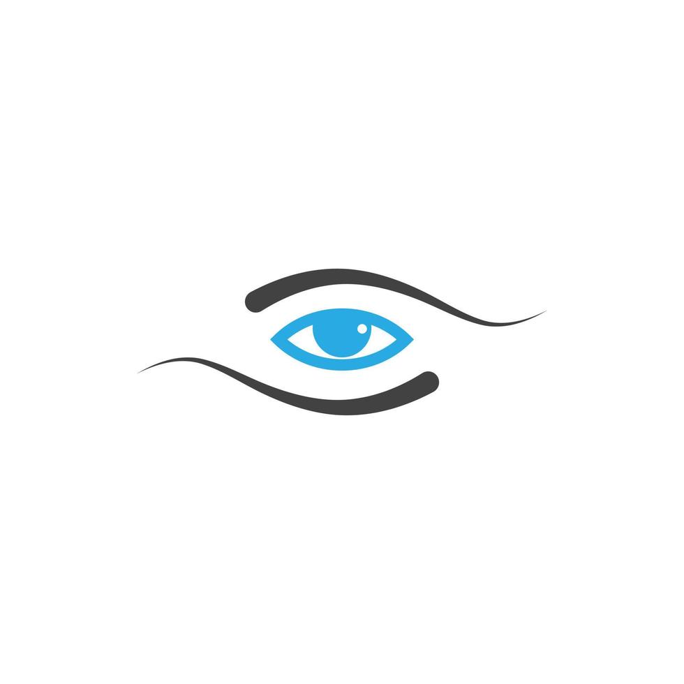 eye logo design free vector file.