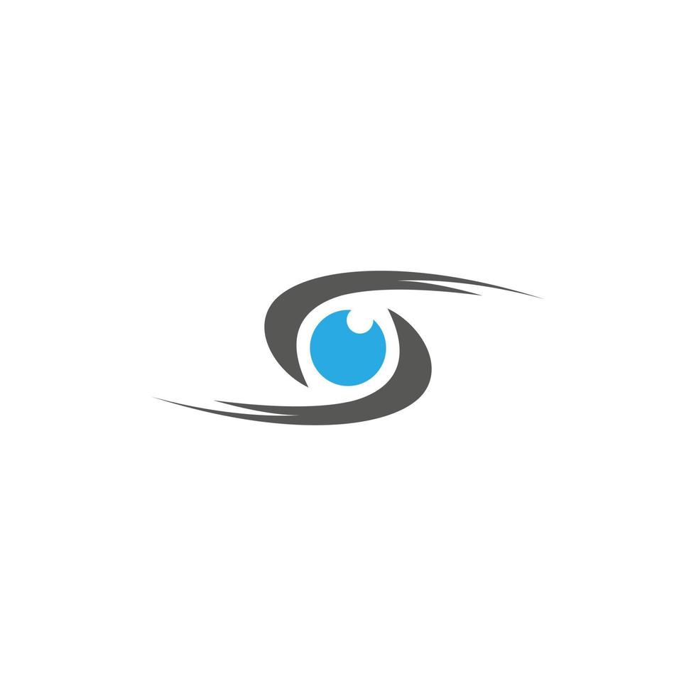 eye logo design free vector file.