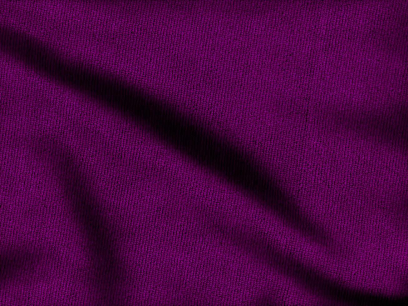 Fabric texture with violet color photo