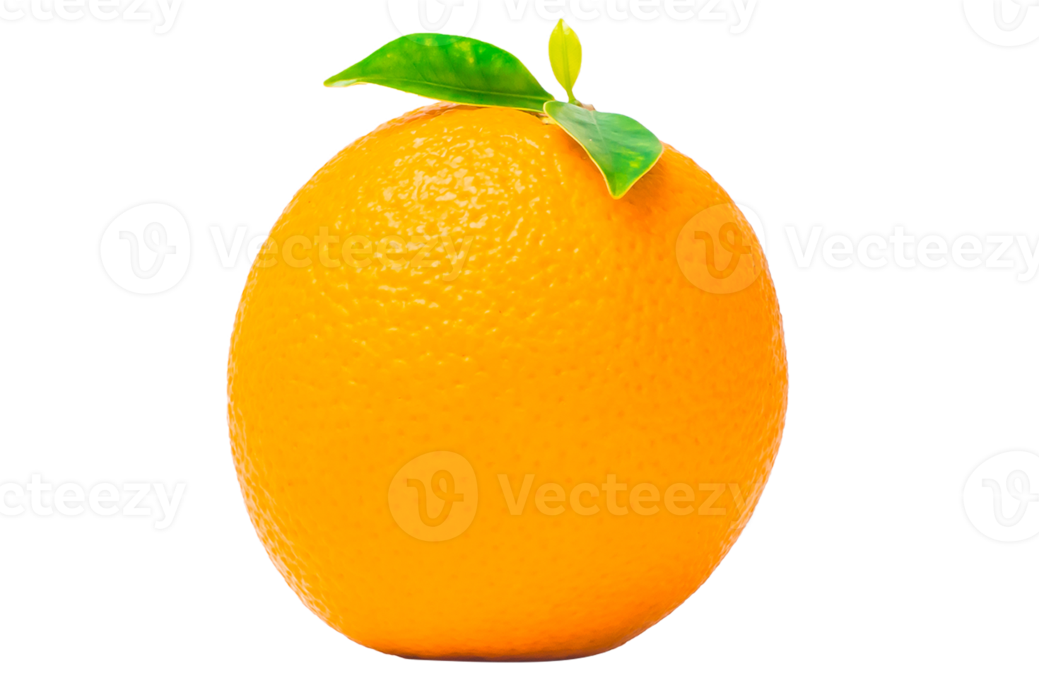 Orange fruit on white background png