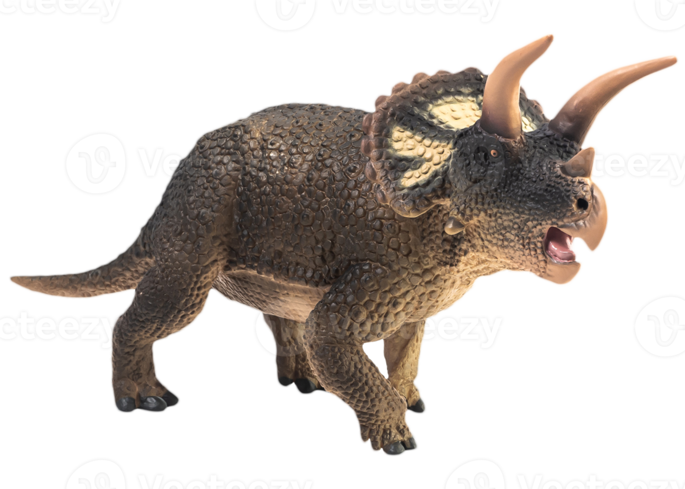 Free triceratops, dinosaurio sobre fondo blanco. trazado de recorte 8844001  PNG with Transparent Background