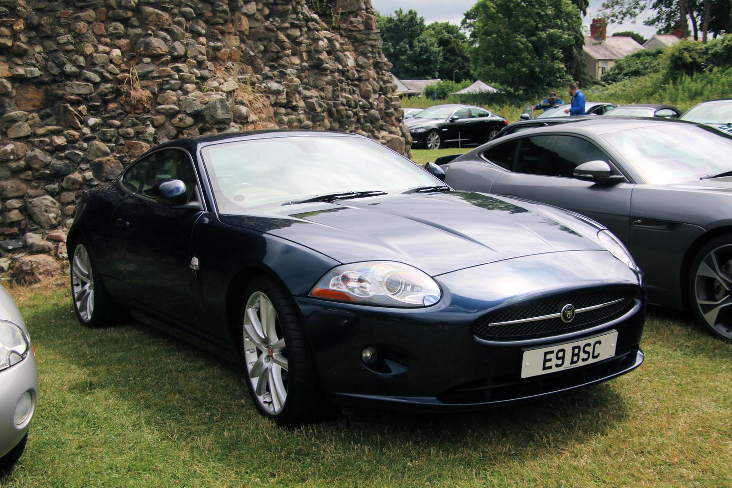 Oswestry in the UK in June 2022. A view of a Jaguar photo