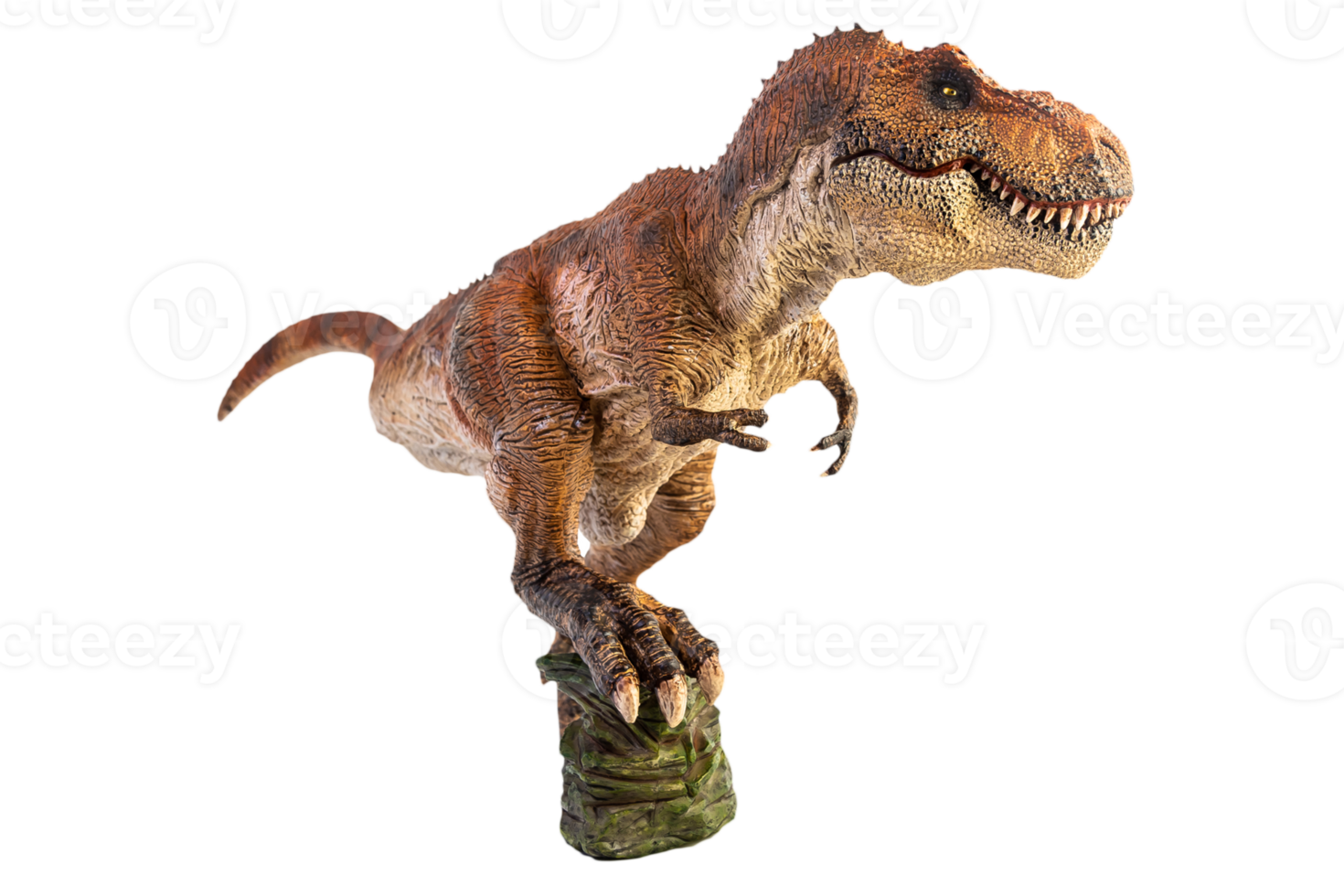 tyrannosaurus t-rex, dinosaurie på vit bakgrund png