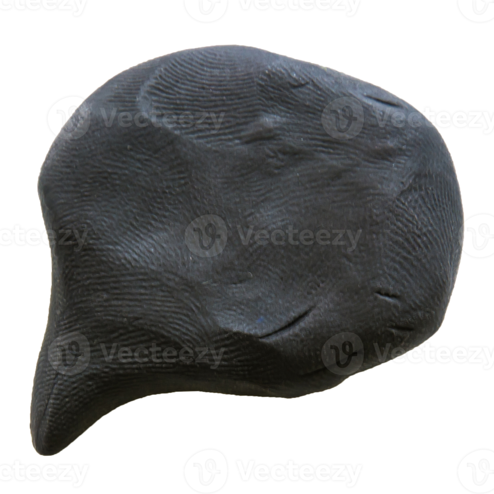 plasticine speech bubble  on isolated background png