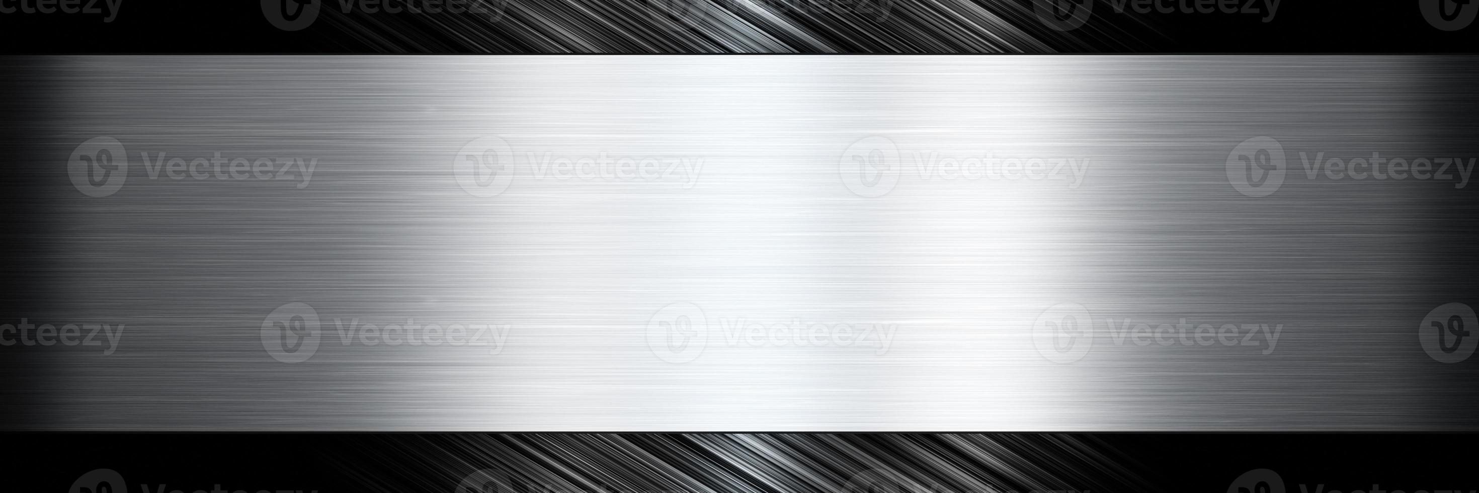 Silver metal background. Brushed metallic texture. 3d rendering photo