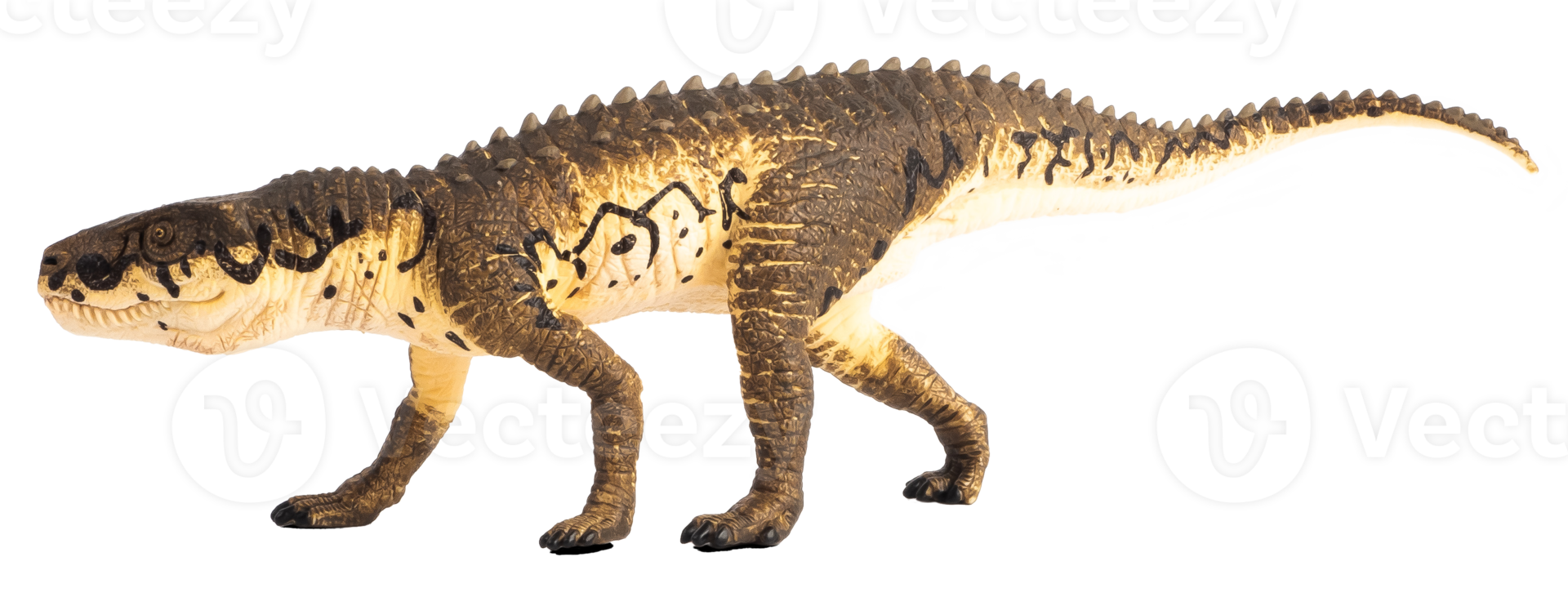 dinosaure postosuchus sur fond blanc png