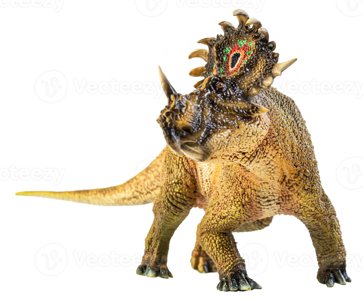 SINOCERATOPS  , dinosaur on white background . png