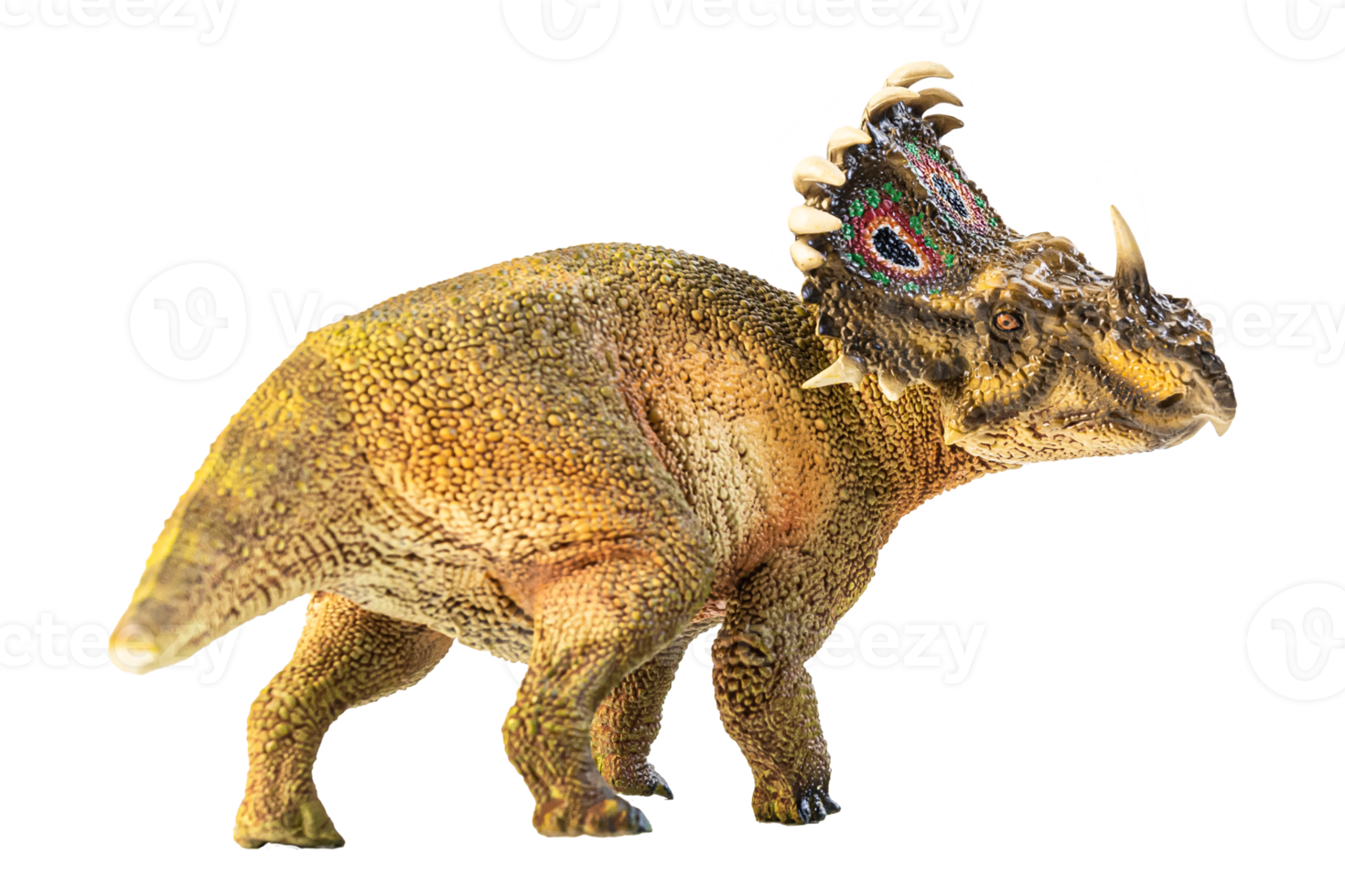 sinoceratops, dinosauro su sfondo bianco. png