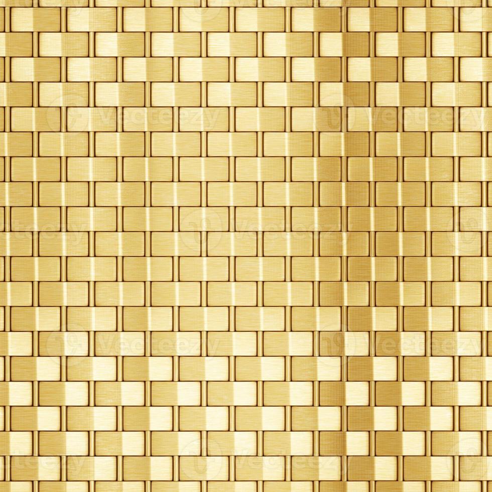 Gold carbon fiber background pattern. 3d rendering photo