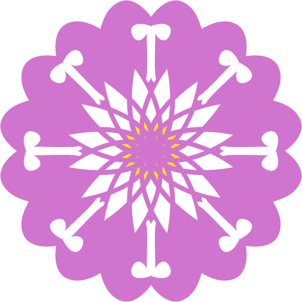 flower shape icon png