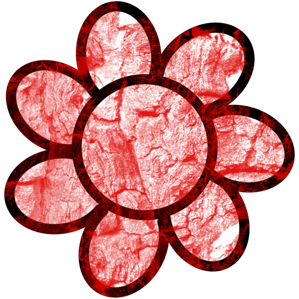 icono de flor de elemento png