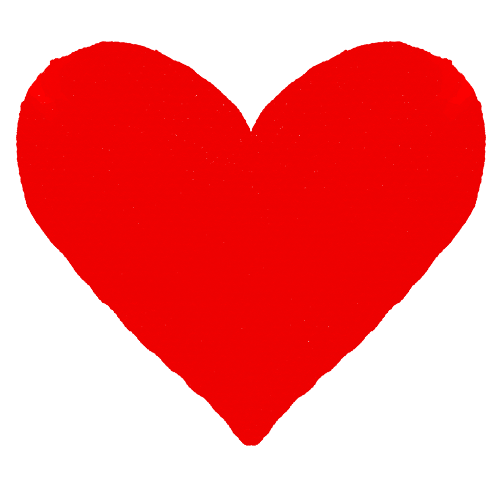 disegno del cuore dell'elemento png