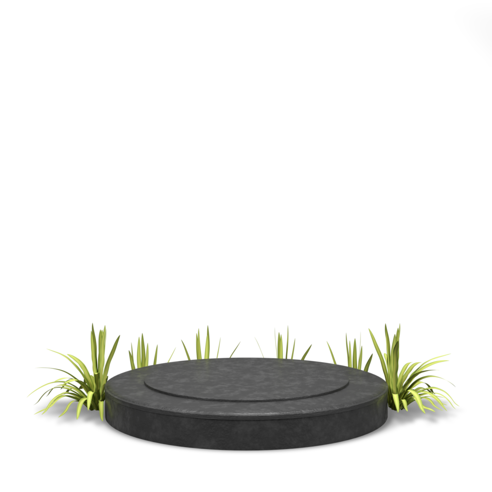 elegant 3d render podium for elegant design png
