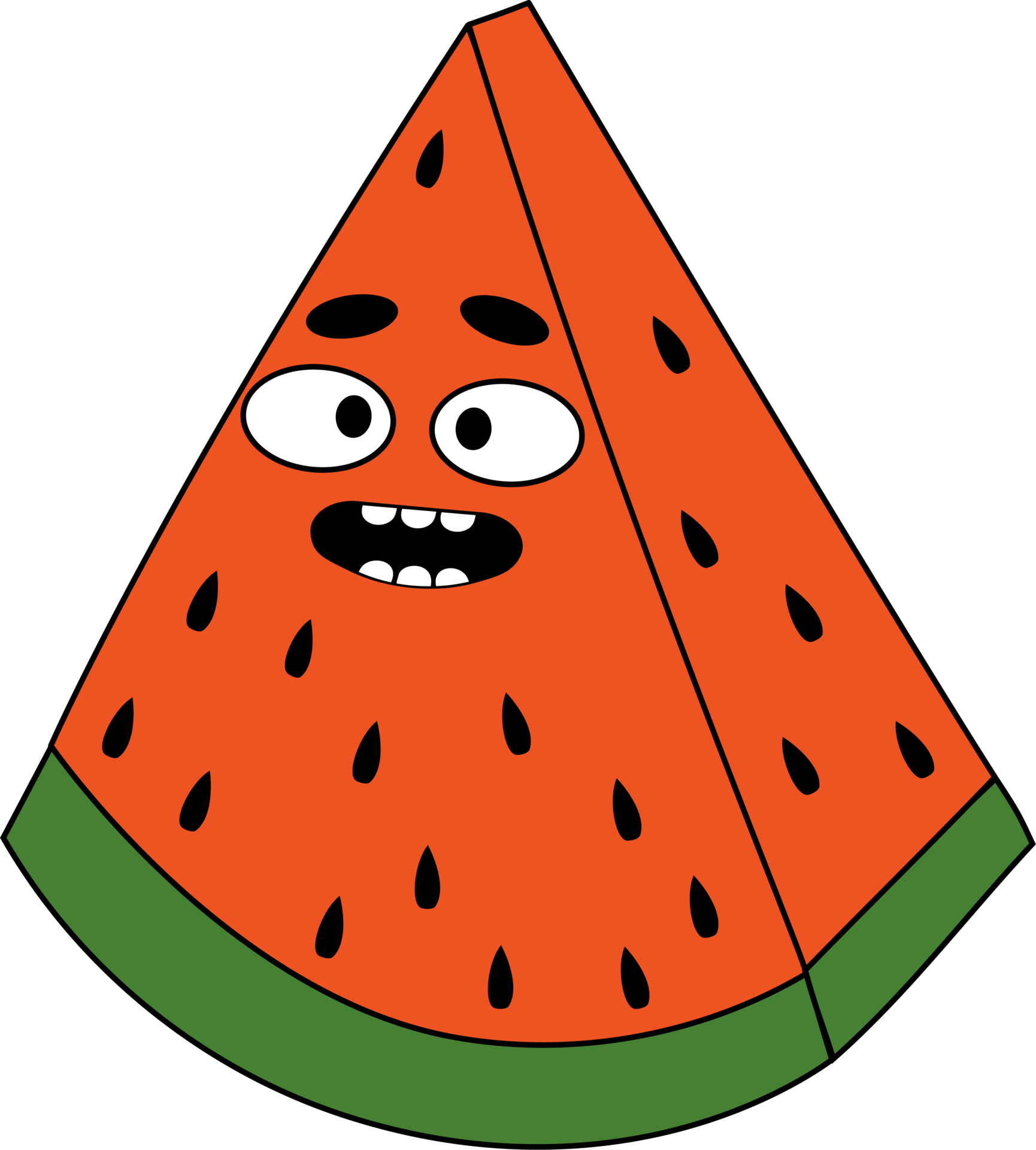 Free Funny cartoon character Groovy piece of watermelon 8845347 PNG with Transparent Background Free Funny cartoon character Groovy piece of watermelon 8845347 PNG with Transparent Background