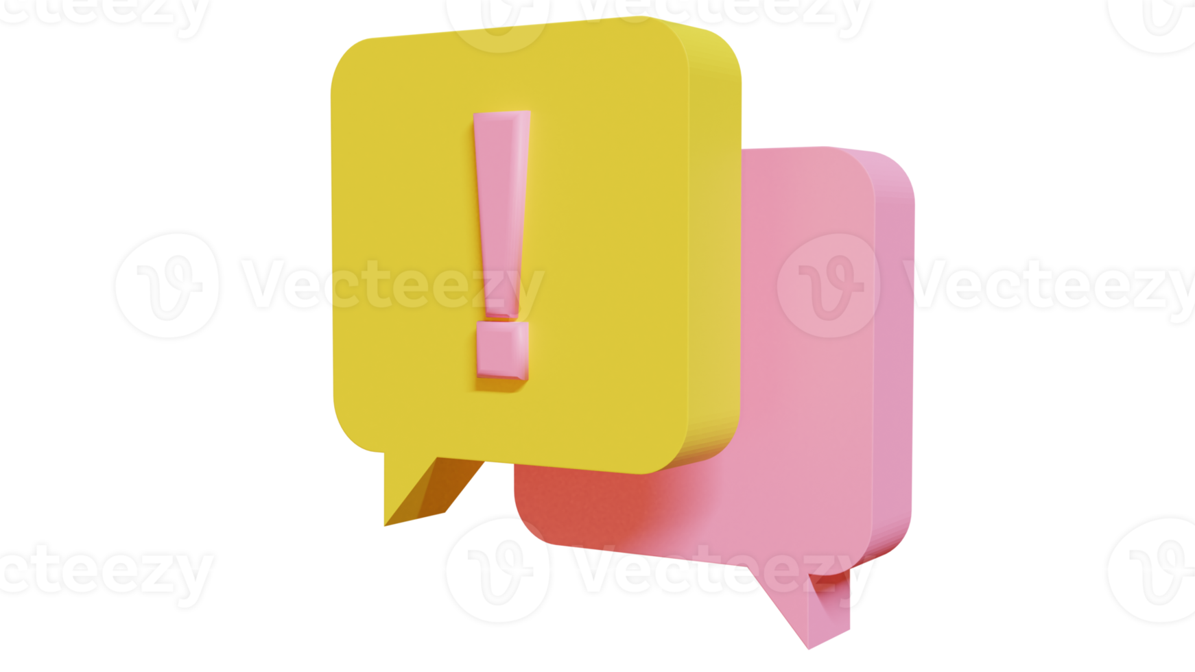 3d question conversation icon png