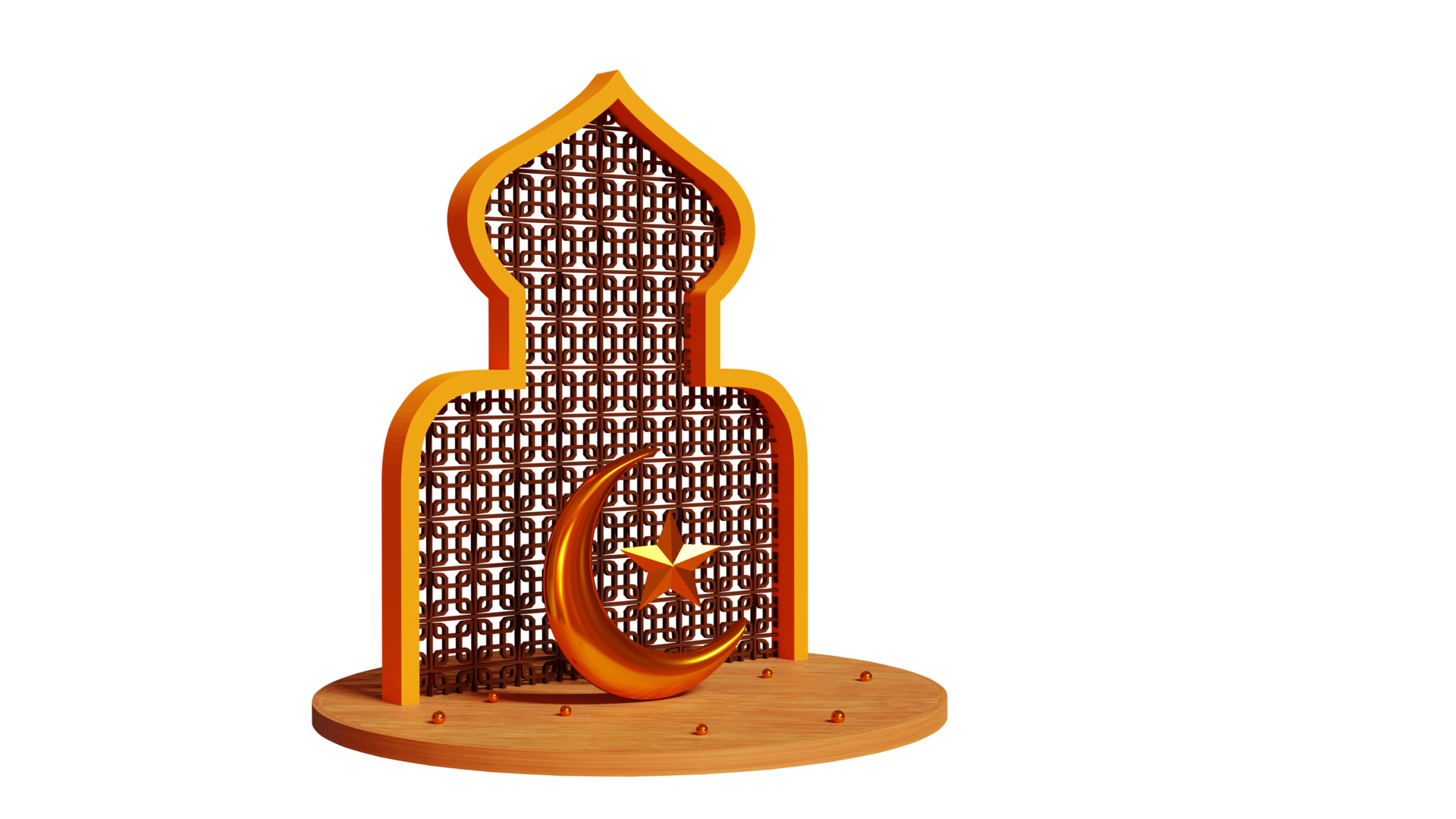 3d Eid Mubarak 8845749 PNG