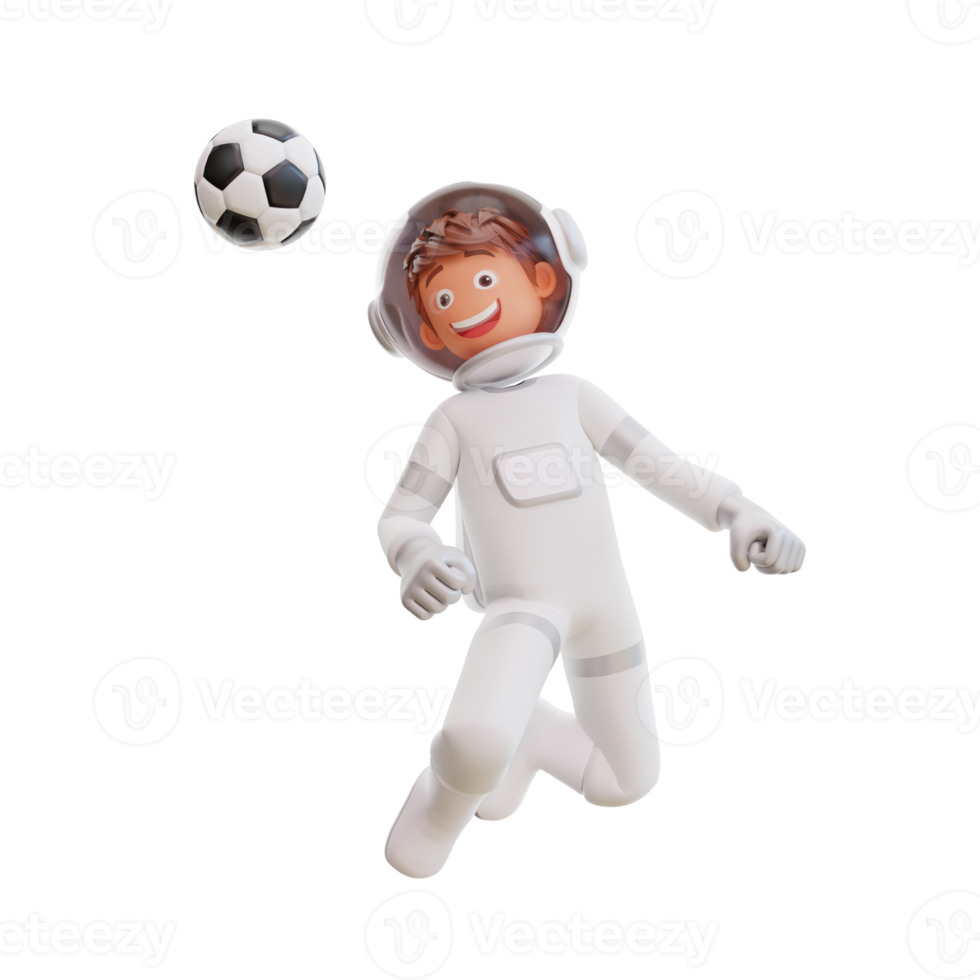 illustration cute spaceman astronaut png