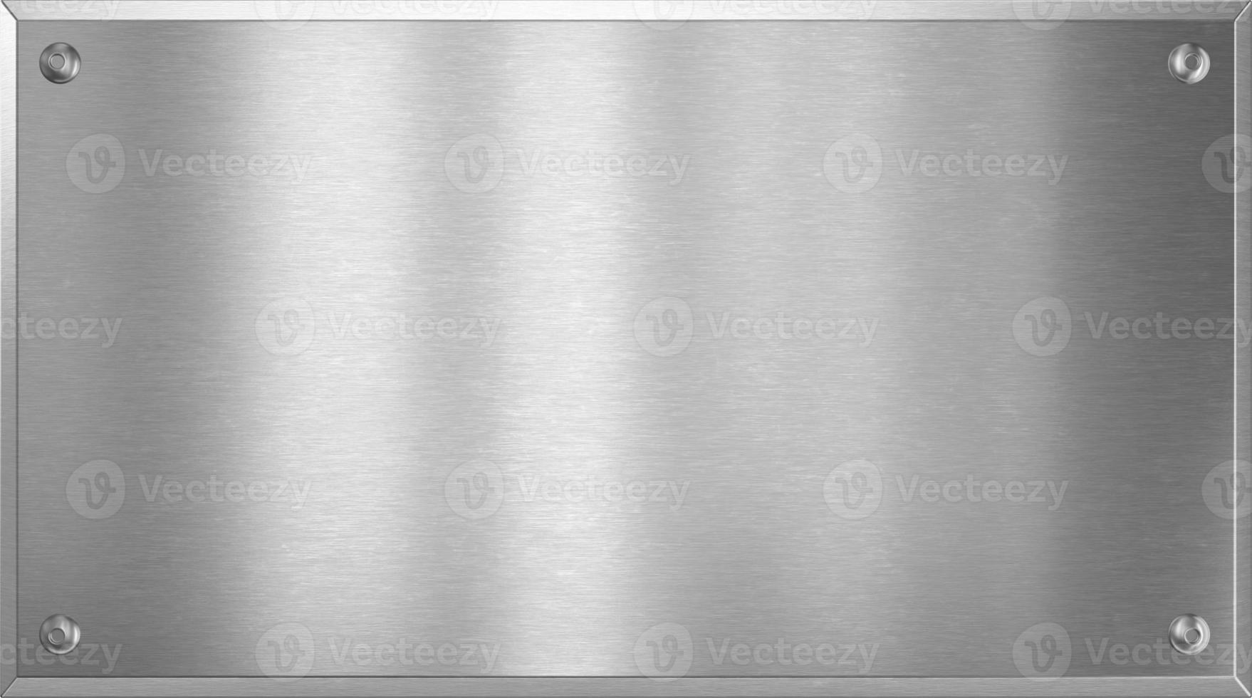 Silver metal background. Brushed metallic texture. 3d rendering photo