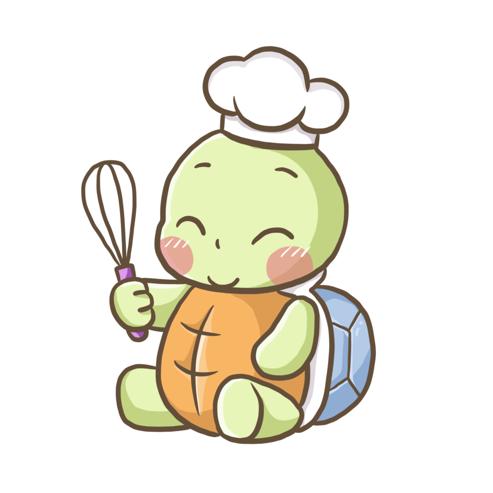 turtle cute character free download transparent image illustration clipart pet wildlife png