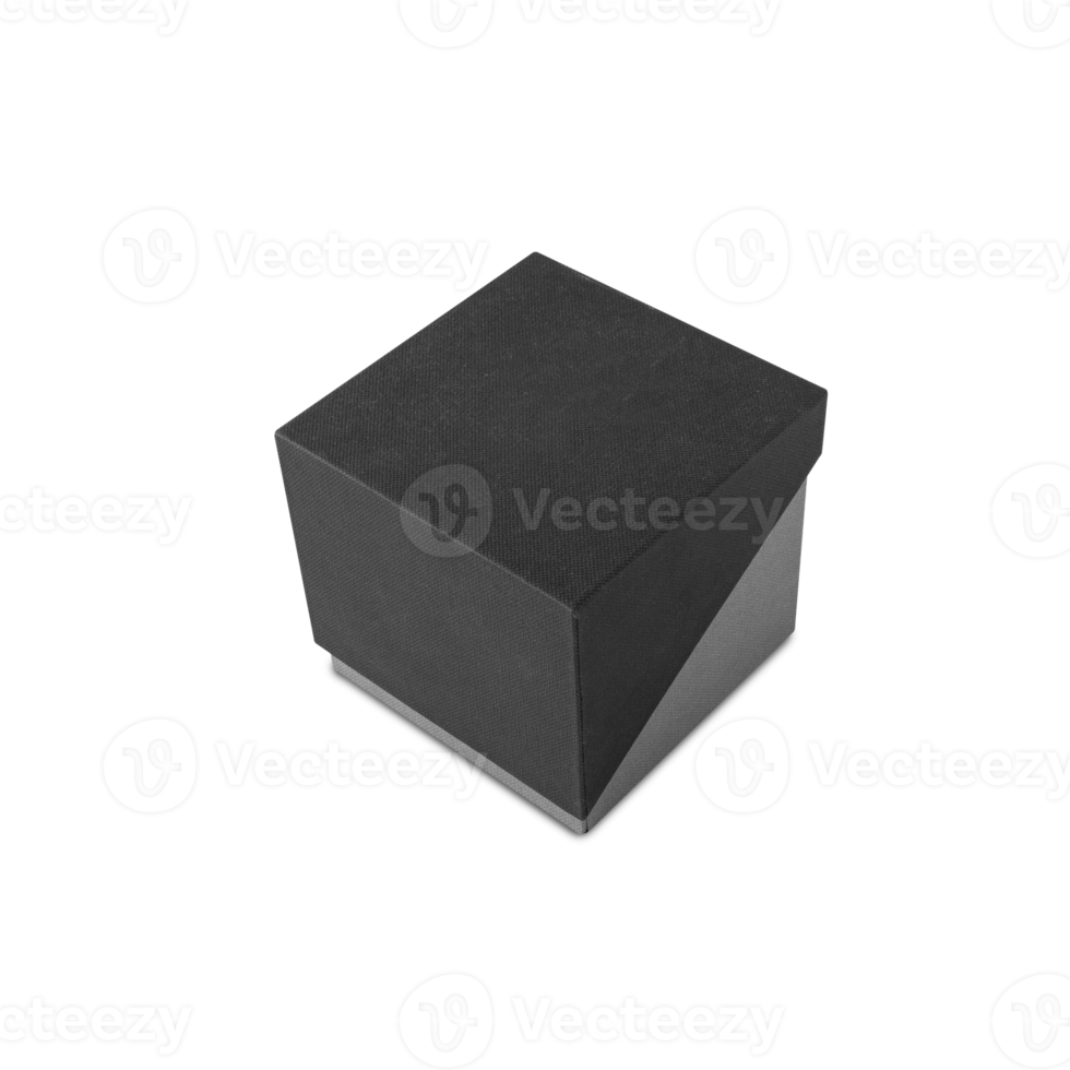 Jewelry box mockup cutout, Png file
