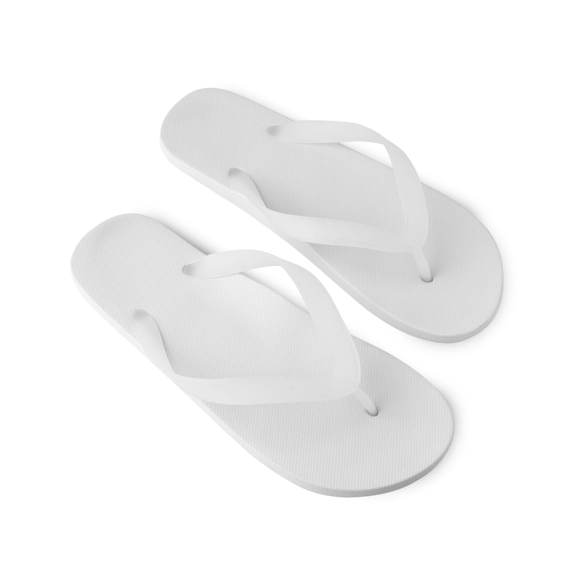 White flip flop sandals mockup cutout, Png file 8849082 PNG