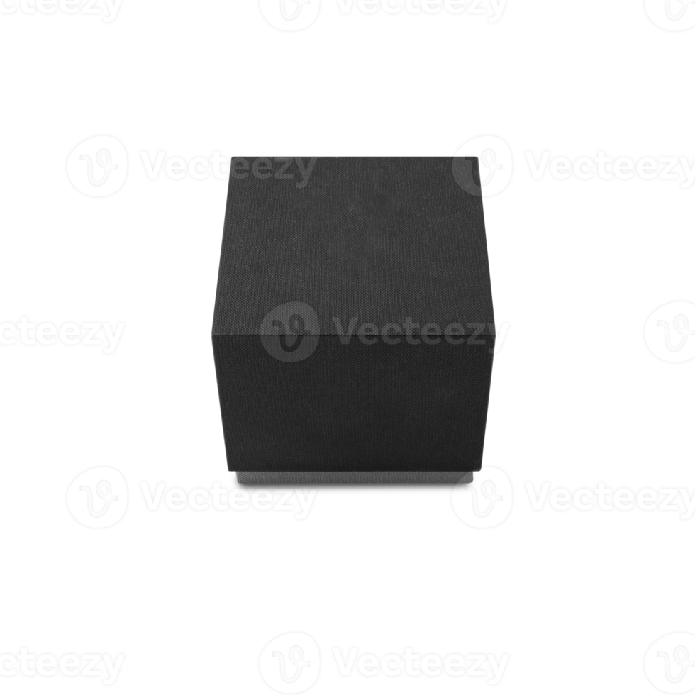 Jewelry box mockup cutout, Png file