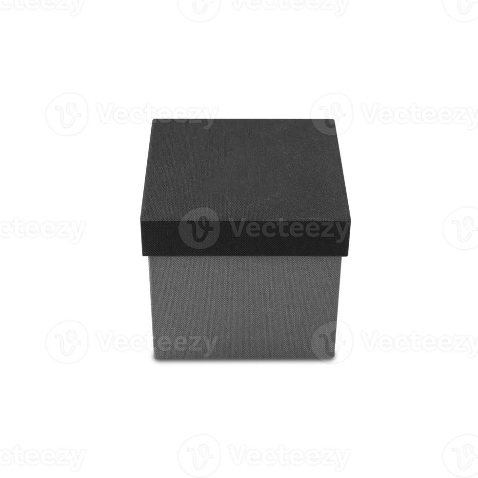 Jewelry box mockup cutout, Png file