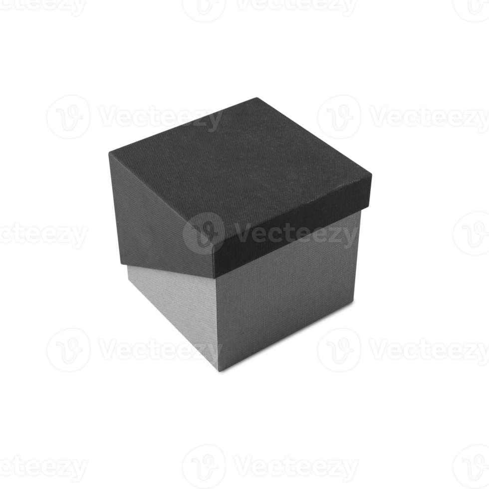 Jewelry box mockup cutout, Png file