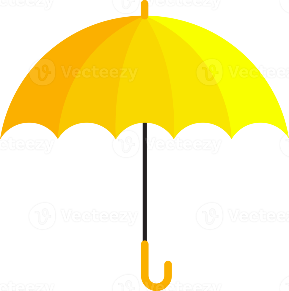 parapluie, saison des pluies, illustration. png