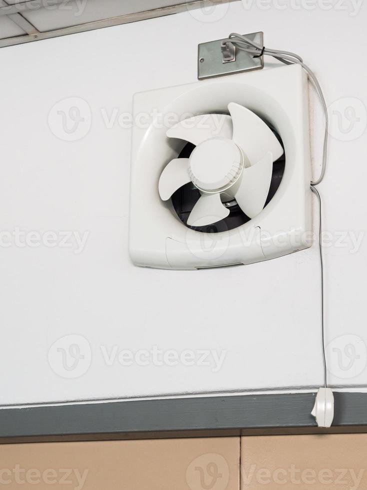 Clean fan exhaust with the switch. photo