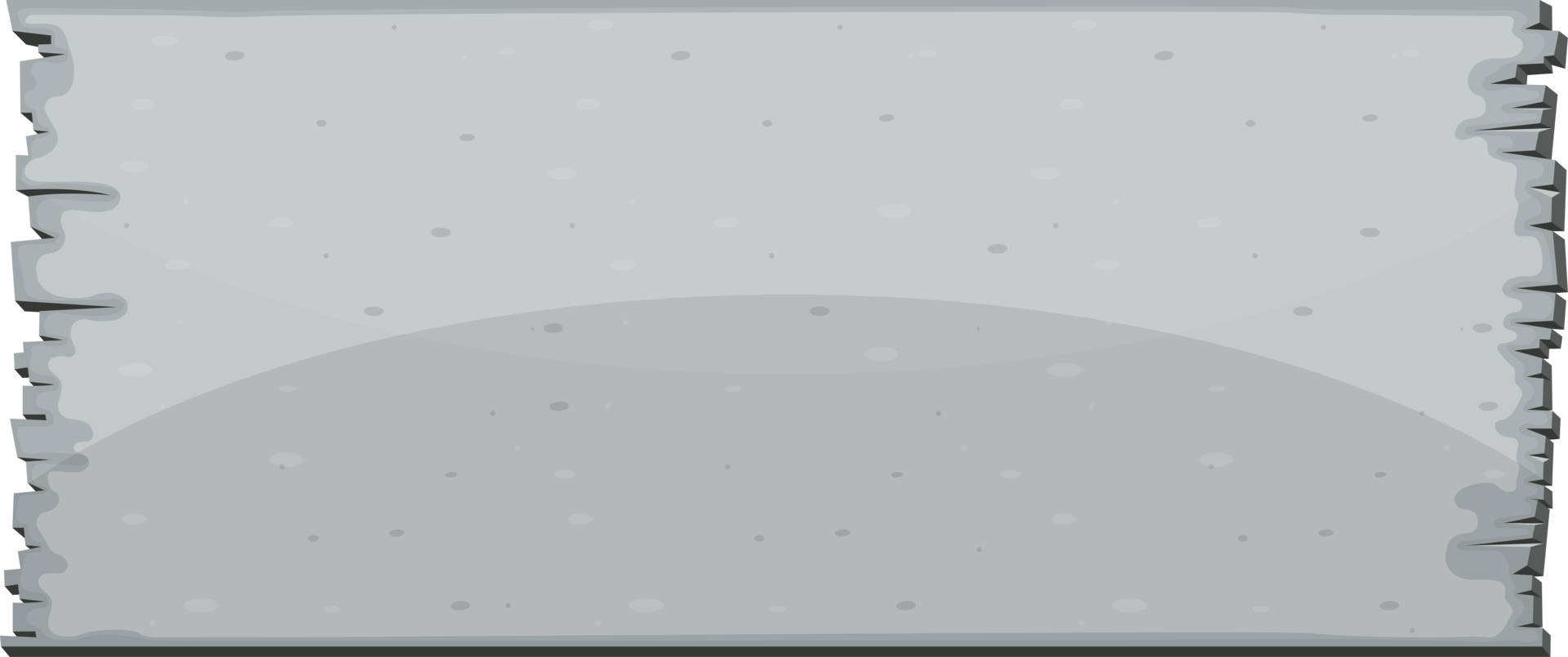 Concrete board in cartoon style clip art png